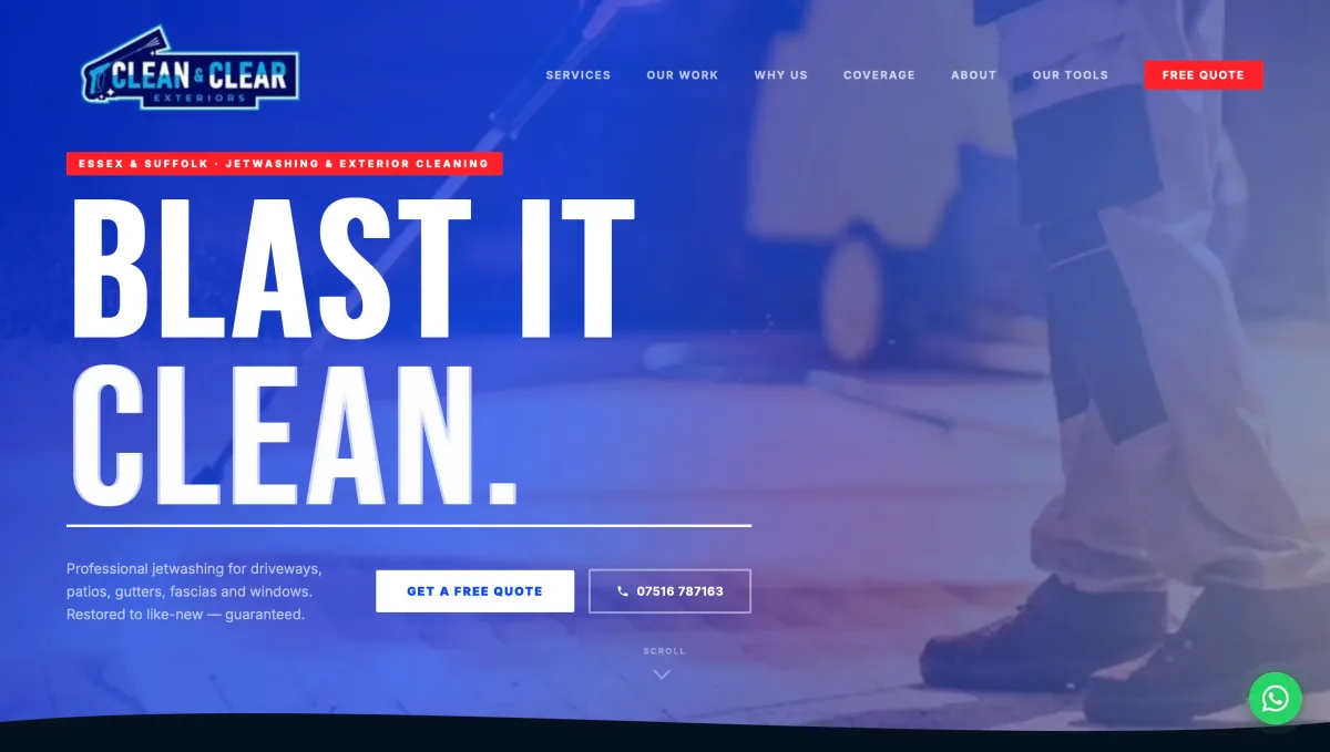 New Business, New Website